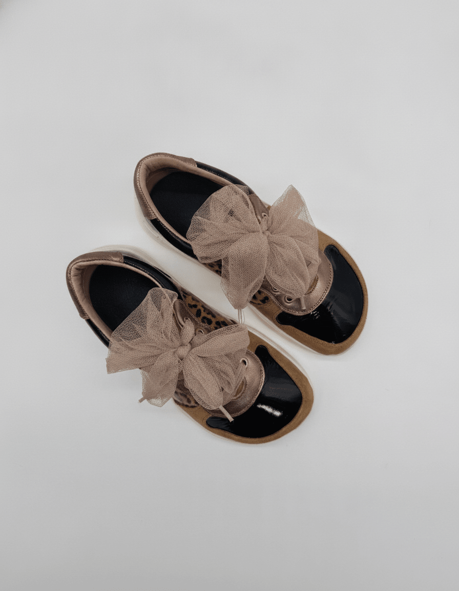 LÍA Chic [Black & Animal Print] - VALENTA UNIC
