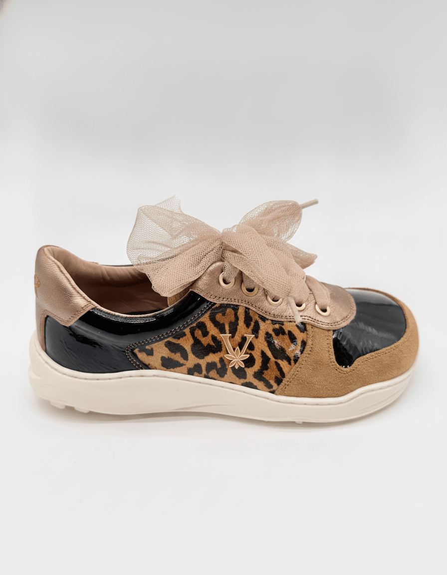 LÍA Chic [Black & Animal Print] - VALENTA UNIC