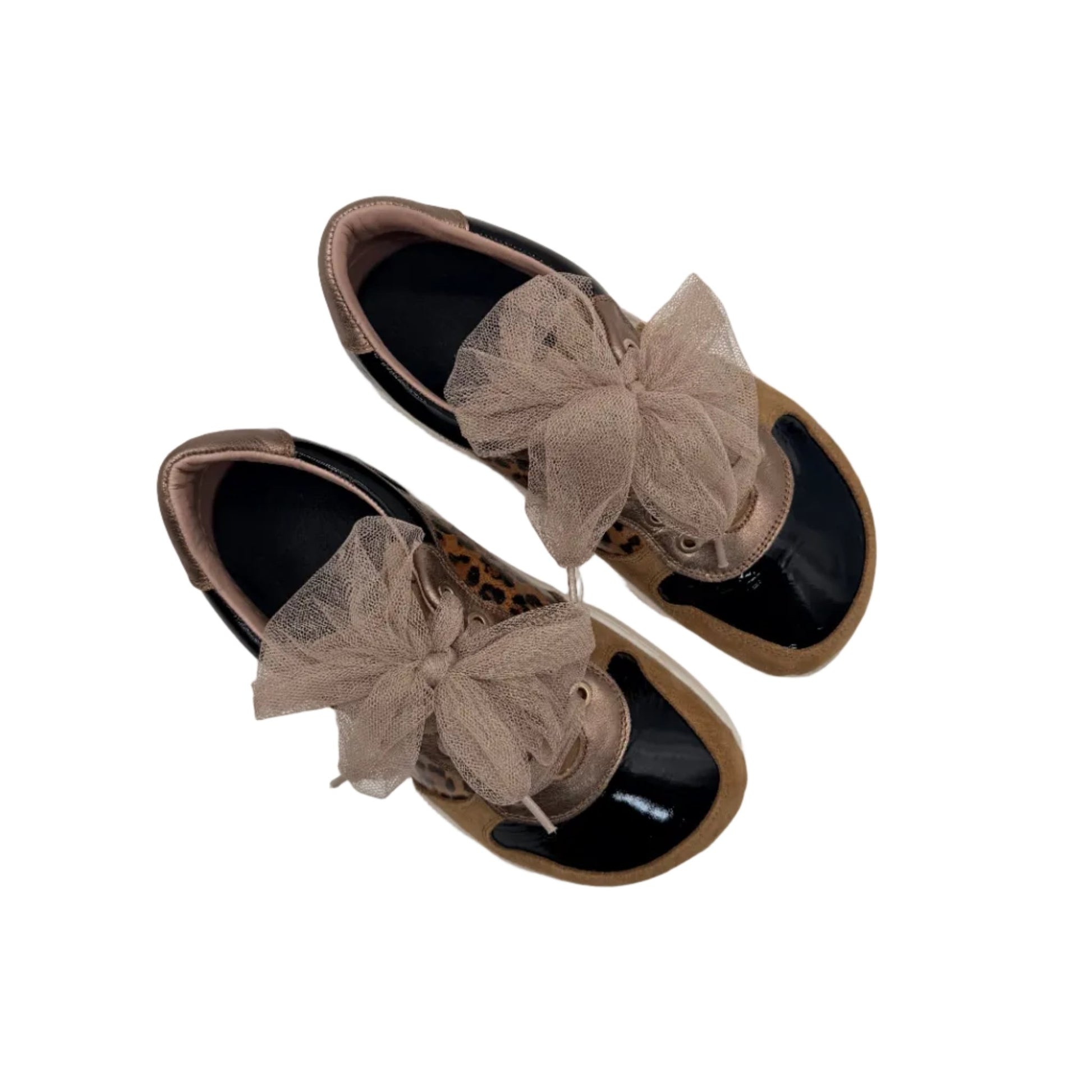 LÍA Chic [Black & Animal Print] - VALENTA UNIC