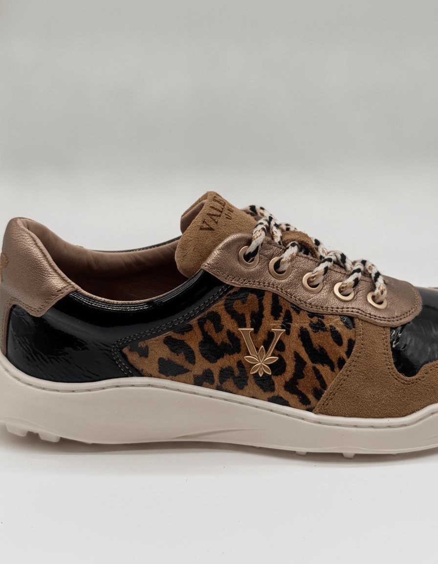 LÍA Chic [Black & Animal Print] - VALENTA UNIC