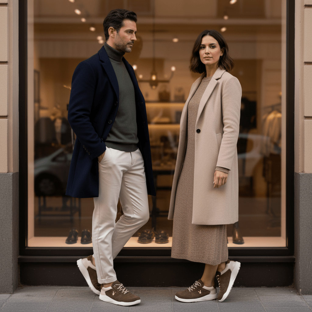 LÍA FOREST UNISEX: Zapatilla Barefoot en Piel Natural | Drop Cero - VALENTA UNIC