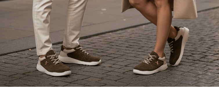 LÍA FOREST UNISEX: Zapatilla Barefoot en Piel Natural | Drop Cero - VALENTA UNIC