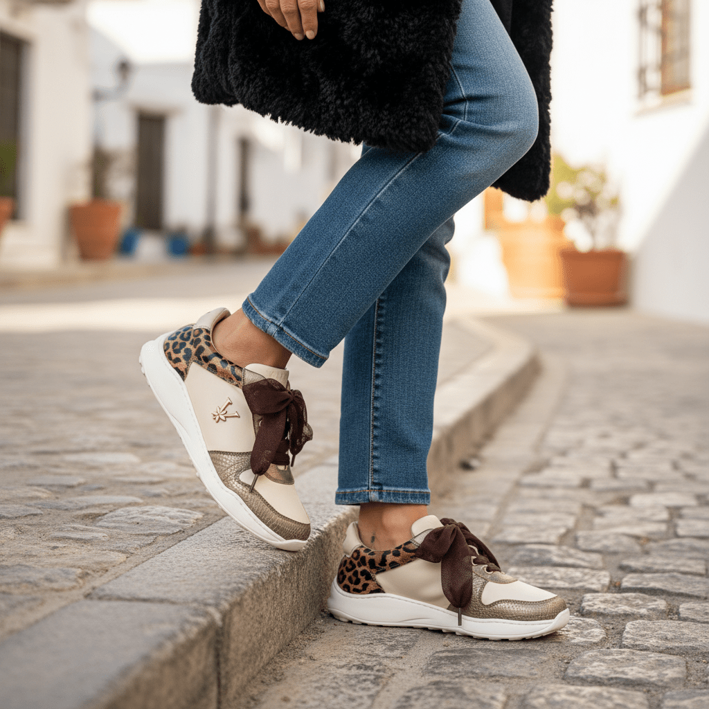 LÍA Marfil: el barefoot que une elegancia, fuerza y estilo. - VALENTA UNIC