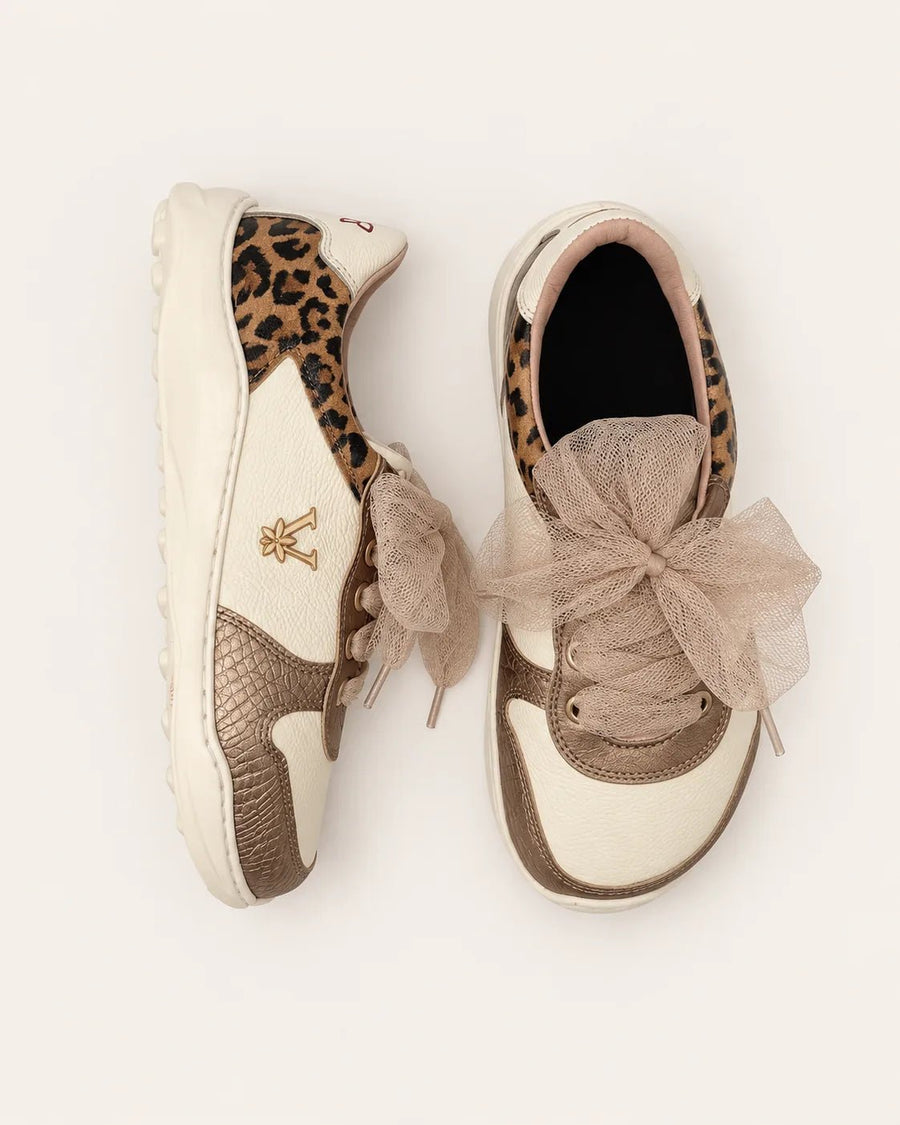 LÍA Marfil [Nata & Animal Print] - VALENTA UNIC