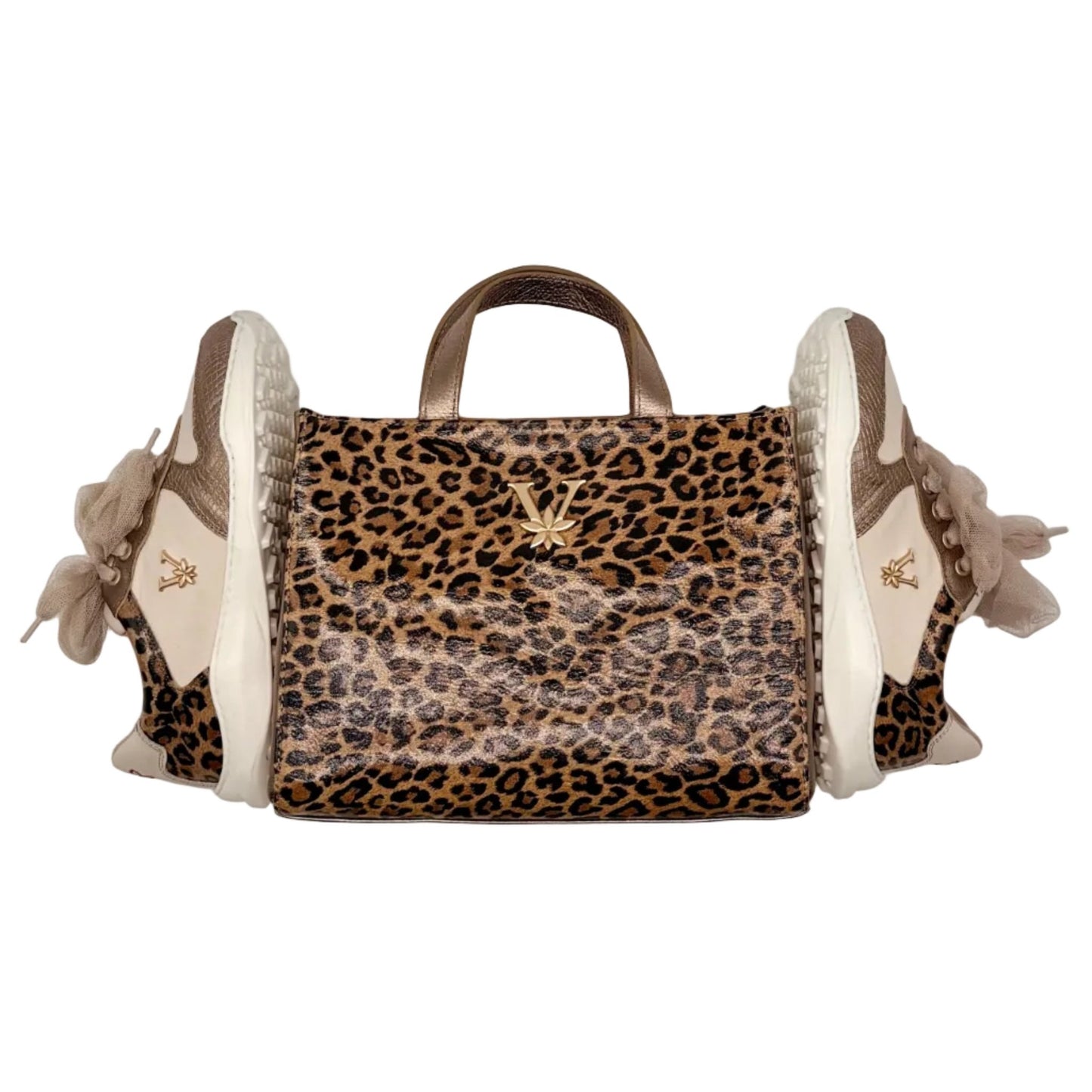 LÍA Marfil [Nata & Animal Print] - VALENTA UNIC