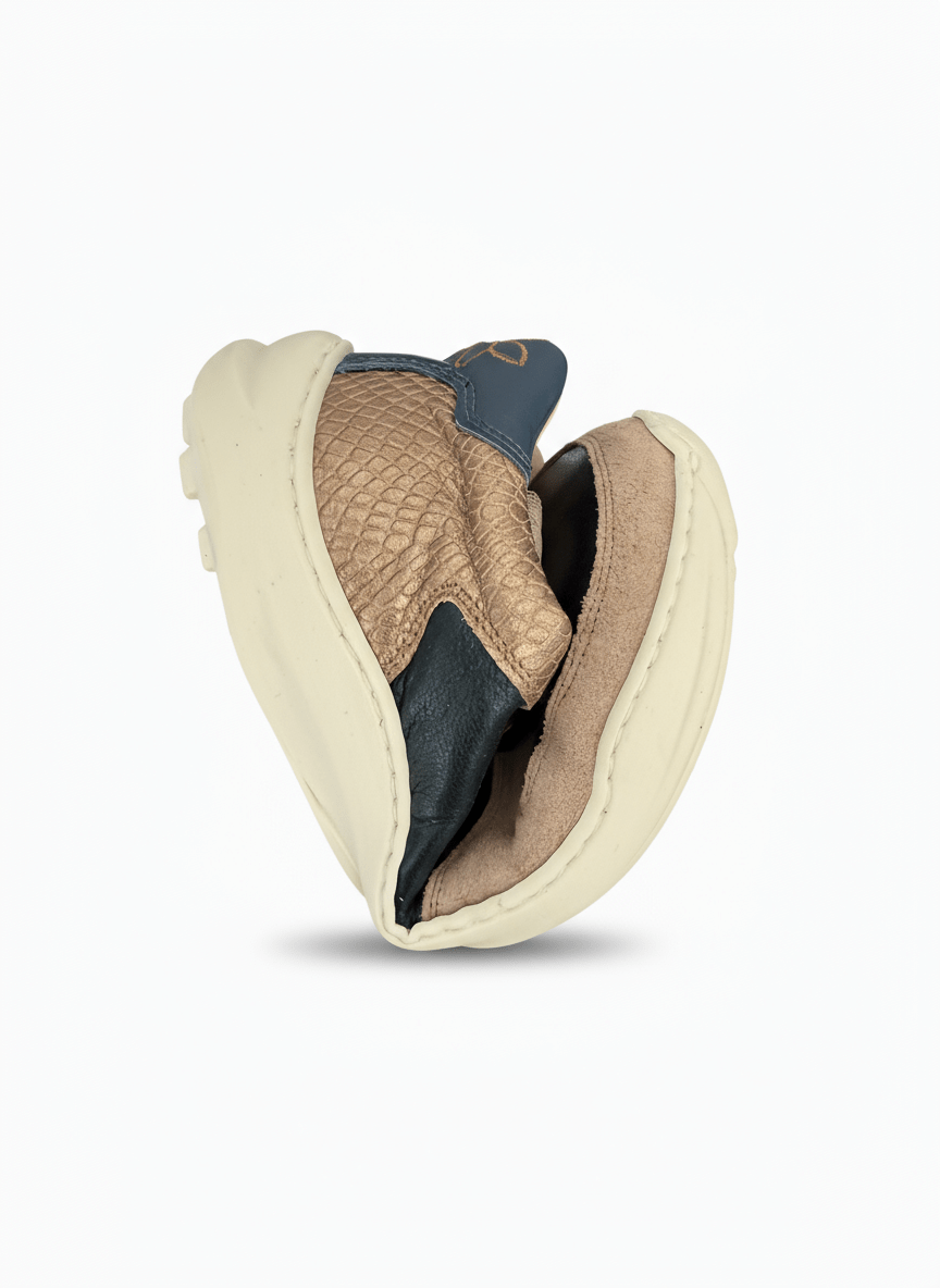 LÍA Mediterráneo: barefoot artesanal con inspiración del mar. - VALENTA UNIC